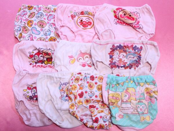 M8019■ジュニア■コットン☆キャラクター（アンパンマン）☆ショーツ■サイズ色々■10枚■