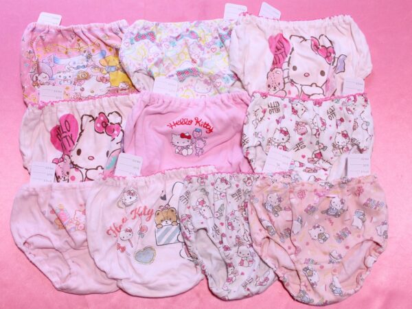 M8041-2■ジュニア■コットン☆キャラクター(Hello Kitty)☆ショーツ■100サイズ■10枚■