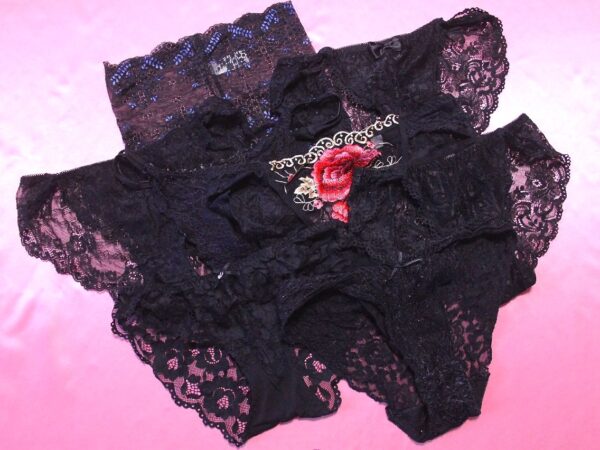 ★A611★セクシー☆ブラック☆シースルー☆レース☆パンティセットです♪■