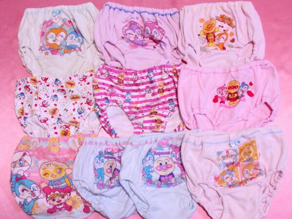 M8081-2■ジュニア■コットン☆キャラクター☆アンパンマン☆ショーツ■100サイズ■10枚■