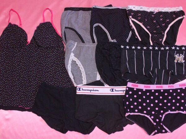 M8096■ティーンズ■コットン☆ブラック☆上下■サイズ色々■10枚■