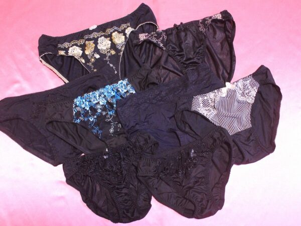 ★5178★かわいい☆ブラック☆ツルツルＰ■8枚■