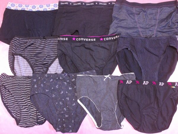 M8108■ティーンズ■コットン☆ブラック☆ショーツ■サイズ色々■10枚■